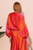 Conjunto naranja degradado
