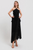 Vestido halter negro