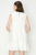 Vestido corto blanco