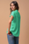 Blusa camisera verde
