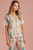 Conjunto rosa floral