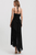 Vestido halter negro