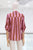Blusa rayas rosa y café