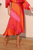 Conjunto naranja degradado