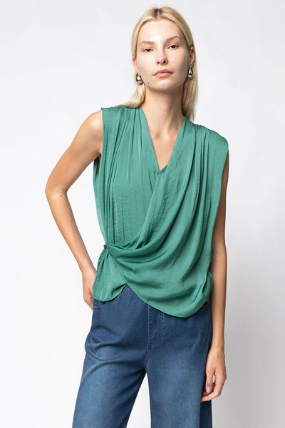 Blusa verde 30/15%
