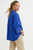 Blusa mao azul royal