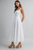 Vestido midi blanco