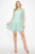 Vestido guipur menta