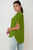 Blusa fluida verde olivo