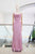 Vestido satín rosa