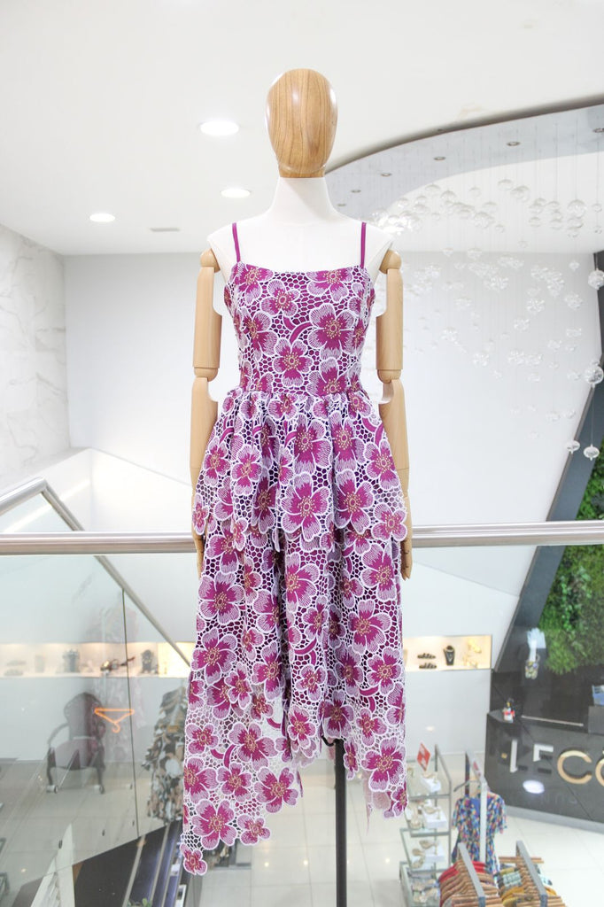 Vestido magenta 50/30%