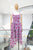 Vestido magenta 50/30%