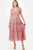 Vestido de guipur rosa