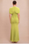 Vestido mesh verde