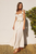 Vestido lino hueso