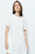 Vestido blanco flores 3D