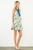Vestido floral azul