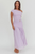 Vestido largo lila