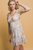 Vestido gasa floral