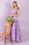 Vestido flores lila