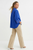 Blusa mao azul royal