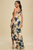Vestido floral asimétrico