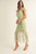 Vestido guipur verde