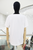 T-shirt blanca gatito
