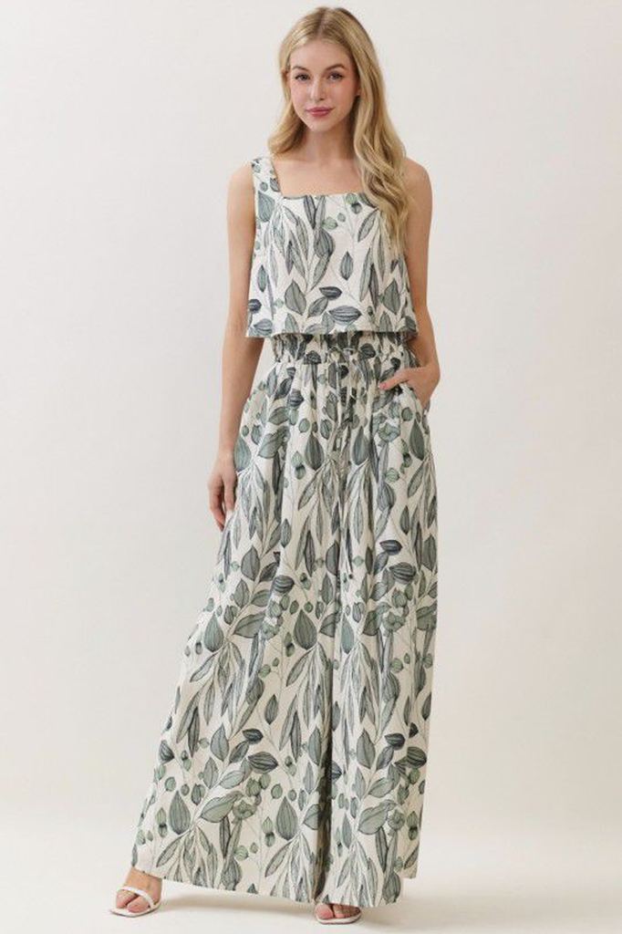Conjunto print de hojas