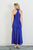 Vestido halter azul