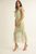 Vestido guipur verde
