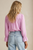 Blusa manga larga rosa