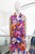 Vestido corto floral