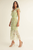 Vestido guipur verde
