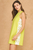 Vestido verde lima