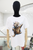 T-shirt blanca gatito