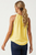 Blusa trenzada amarilla