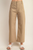 Pantalón highwaisted beige