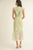 Vestido guipur verde