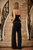 Palazzo negro strapless