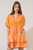 Vestido batita naranja