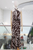 Vestido halter marrón 30/15%