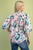 Blusa estampado floral verde