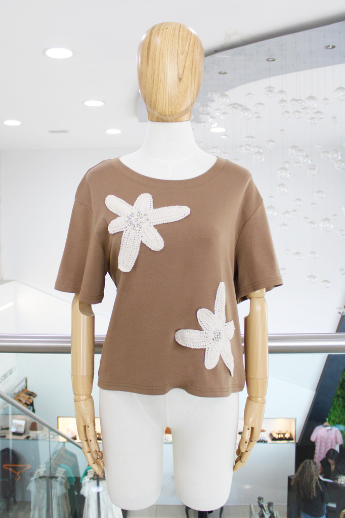 T-shirt café flores