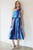 Conjunto satinado azul
