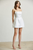 Vestido blanco con brillos