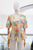 Blusa floral azul 30/15%