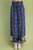 Pantalón estampado azul