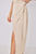 Vestido halter beige