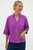 Blusa mao púrpura